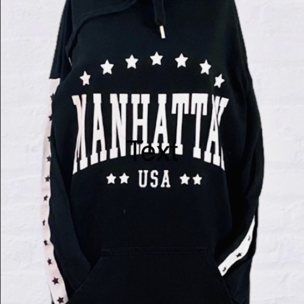 H&M Divided hooded sweatshirt dress size 10